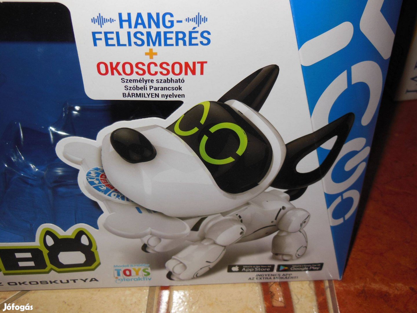 Robomancs okoskutya, Silverlit Pupbo, interaktív robotkutya