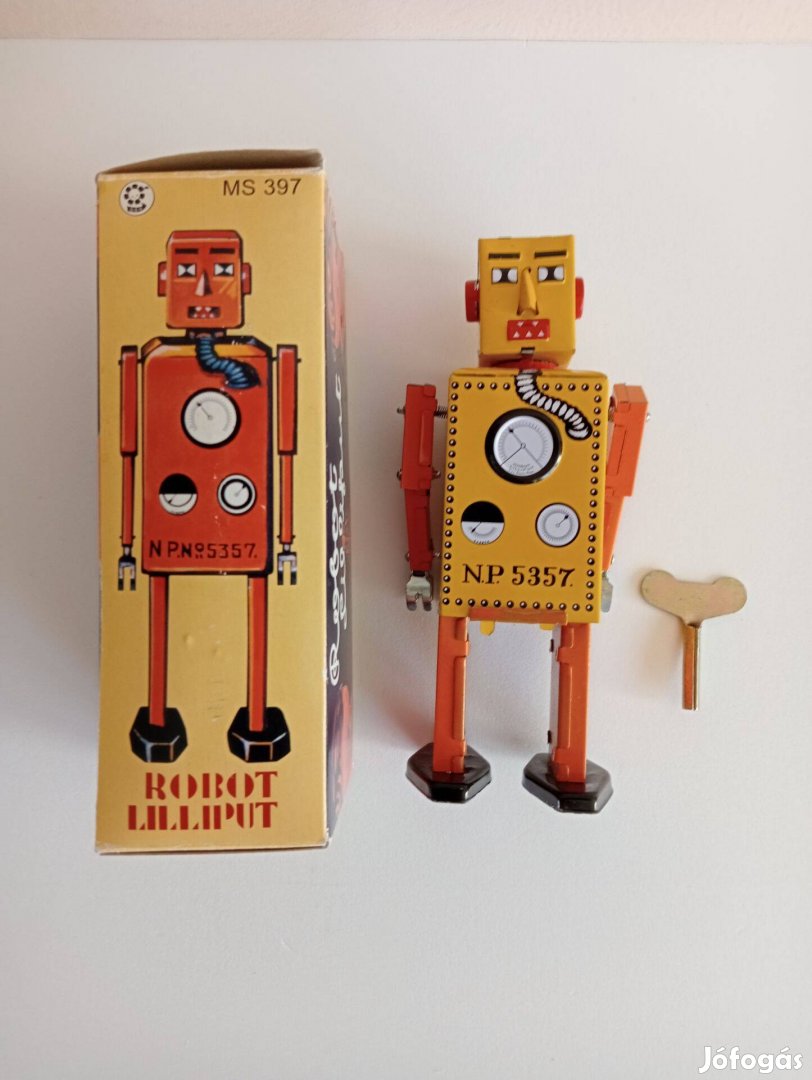 Robot Lilliput NP5357, retro hasonmás lemezjáték