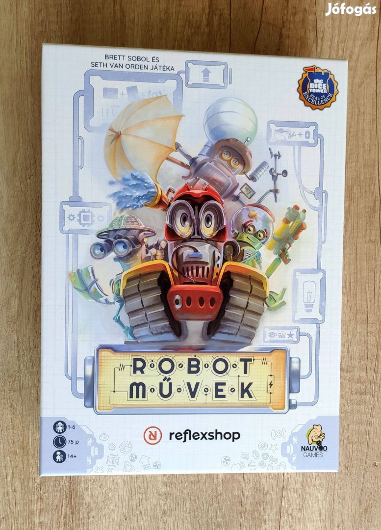 Robot művek (Raising Robots) társasjáték
