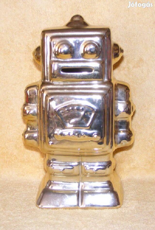 Robot porcelán persely