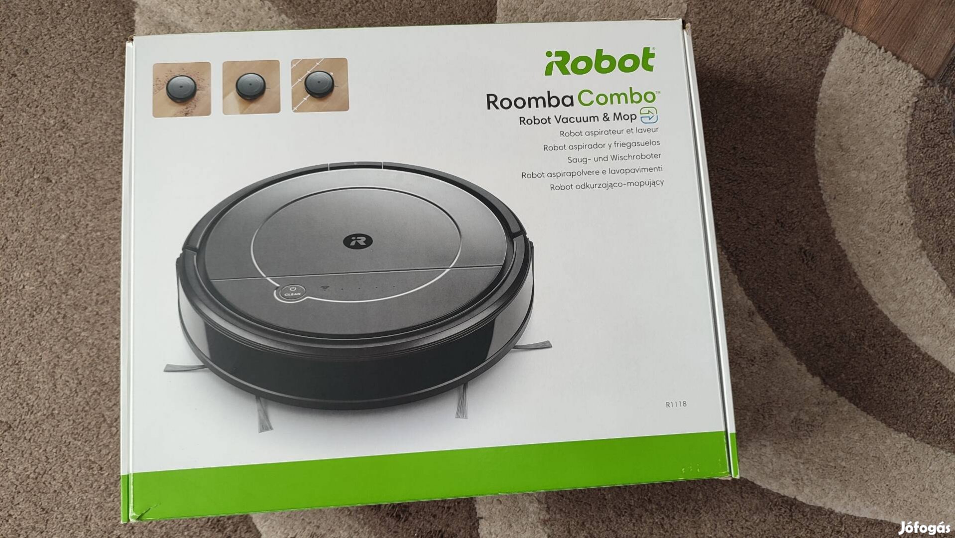 Robot porszívó Irobot Roombo Combo 