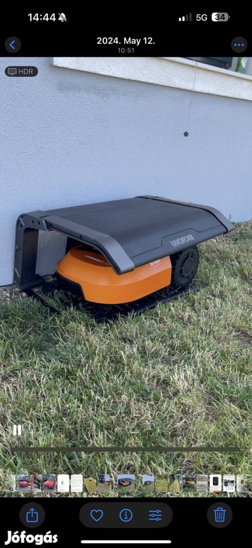 Robotfűnyíró