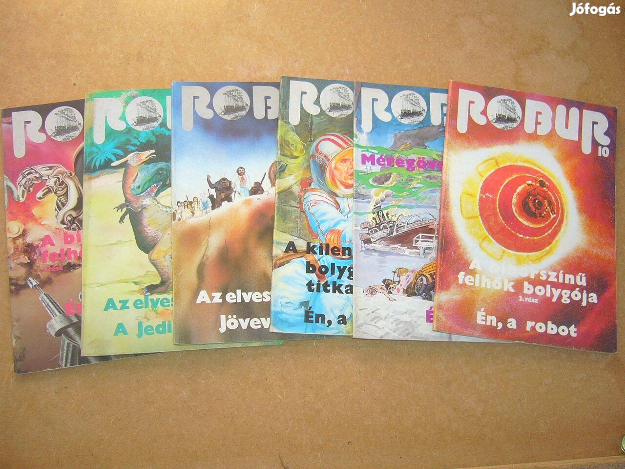 Robur sci-fi fantasy magazin 6 db