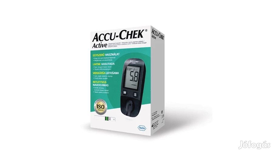 Roche ACCU CHEK ACTIVE KIT VÉRCUKORMÉRŐ szett