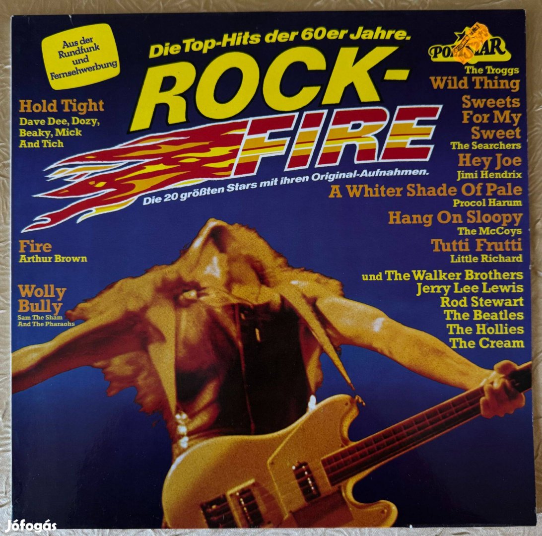 Rock-Fire Die Top-Hits Der 60er Jahre válogatás bakelit