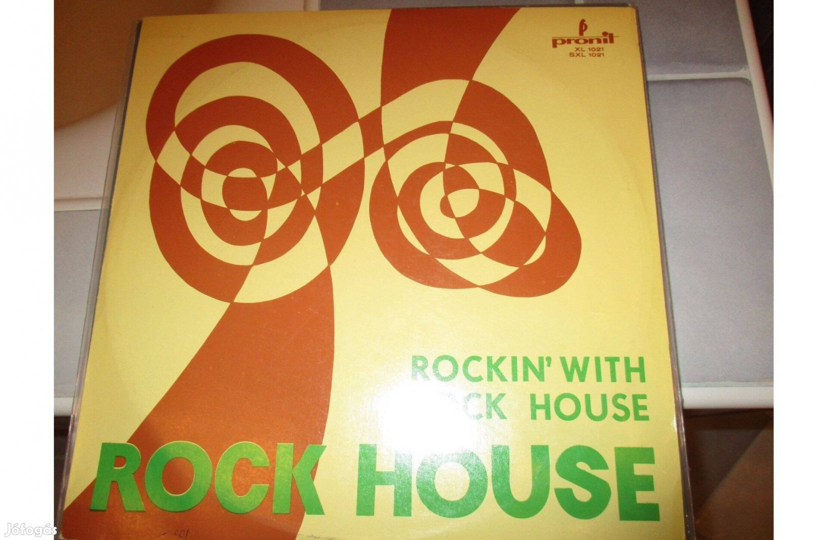 Rock House bakelit hanglemez eladó