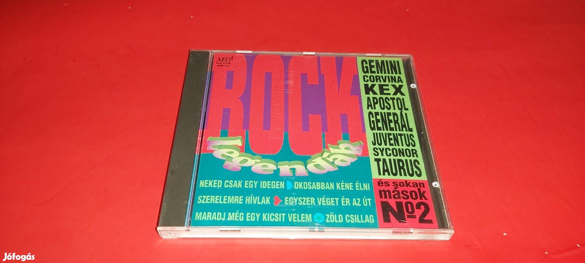 Rock Legendák 2. Cd 1994 Generál Taurus Gemini