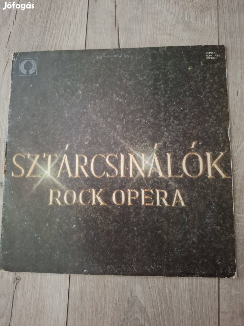 Rock Opera bakelit lemez