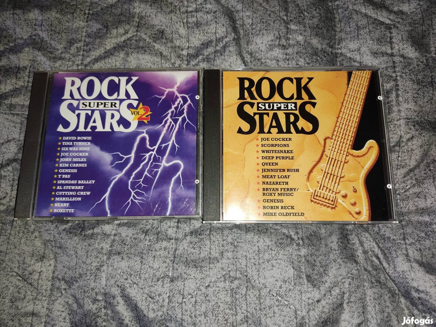 Rock Superstars Vol.1/Vol.2 Cdk egyben (T'Pau,Queen,Roxette)