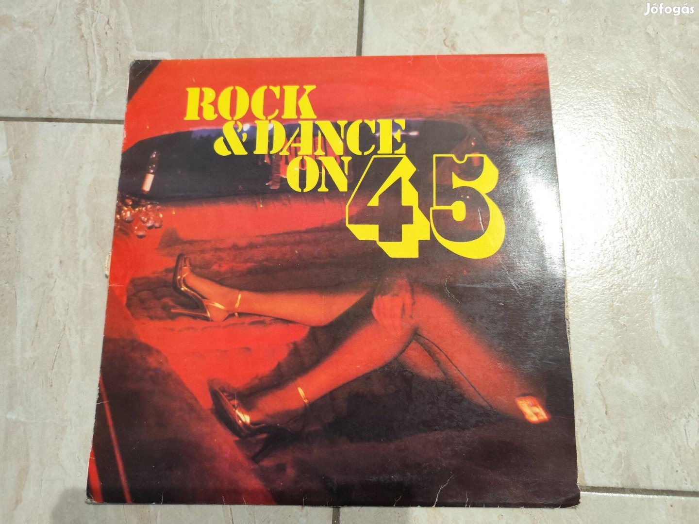 Rock Dance-Sláger Mix -bakelit hanglemez