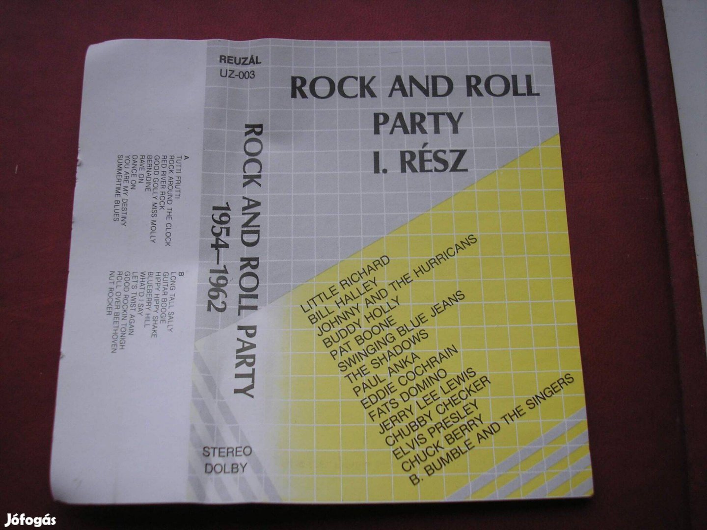 Rock & Roll party I.rész-gyári műsoros kazetta