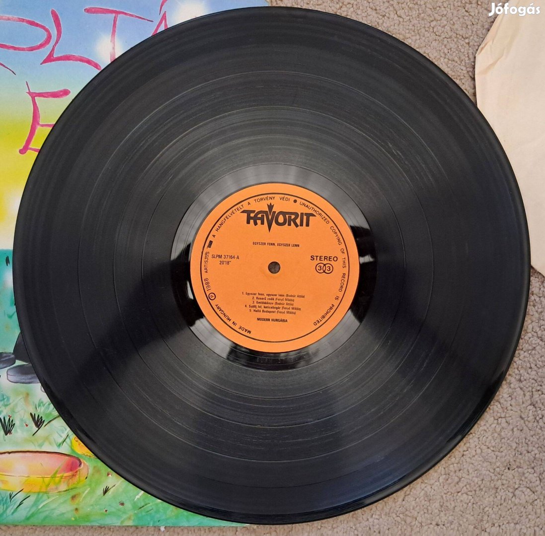 Rock and roll LP borító nélkül ! 20260403