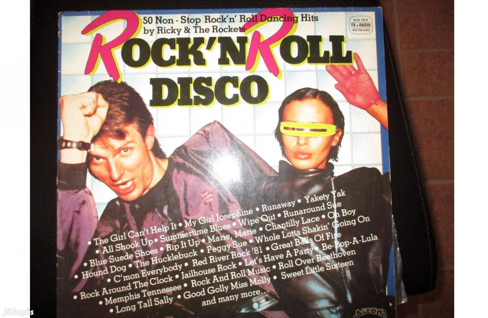 Rock'n Roll Disco bakelit hanglemez eladó