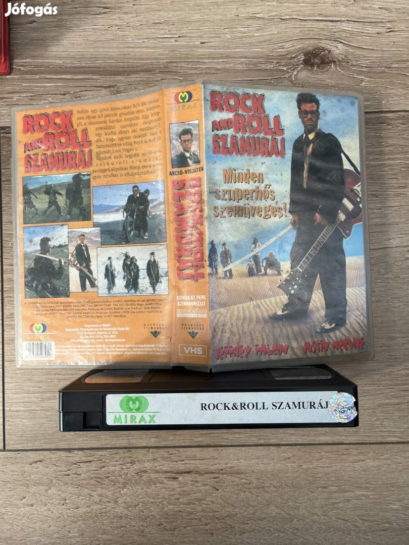 Rock n roll szamuráj vhs 