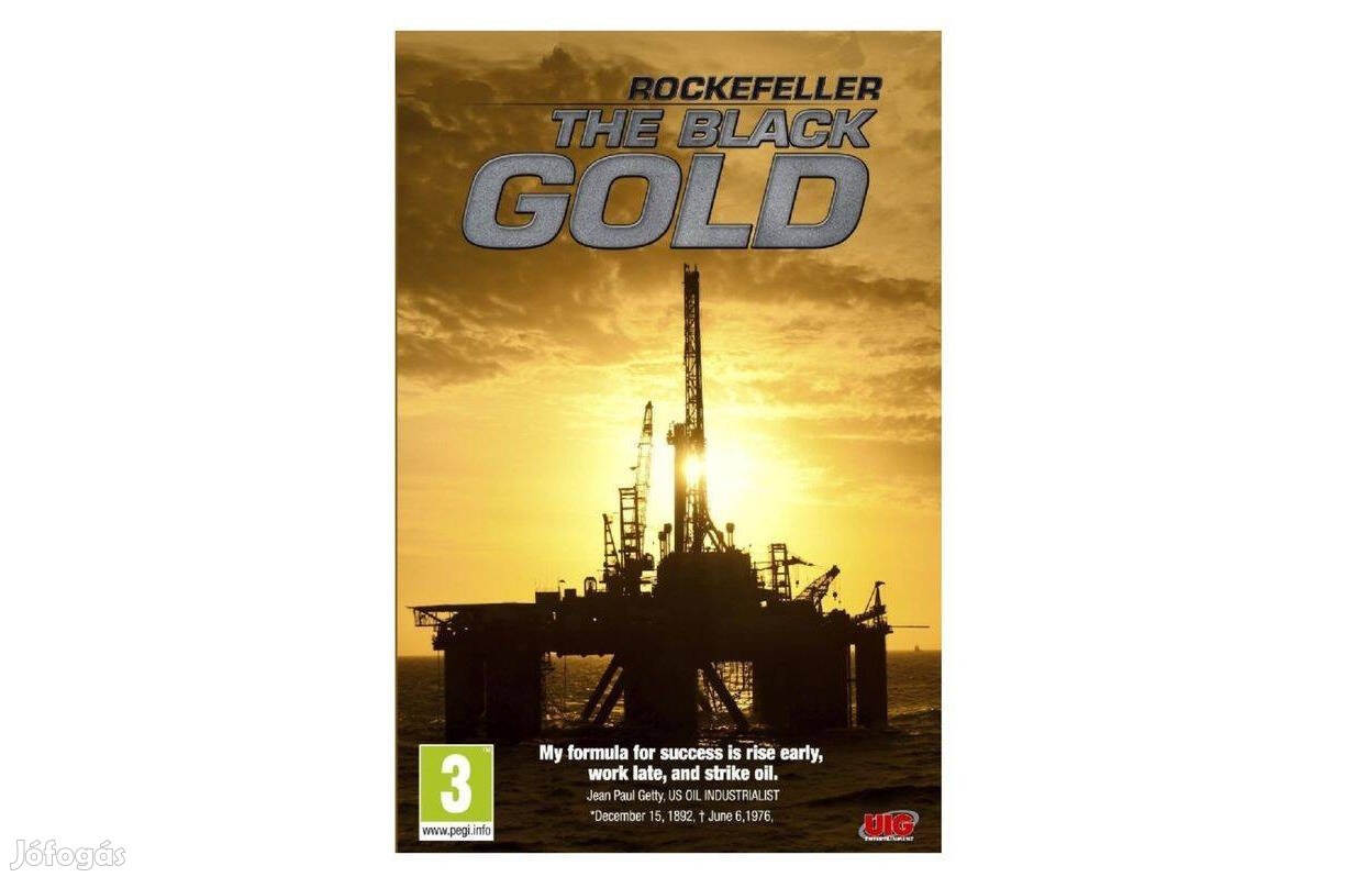 Rockefeller The Black Gold - PC játék, új
