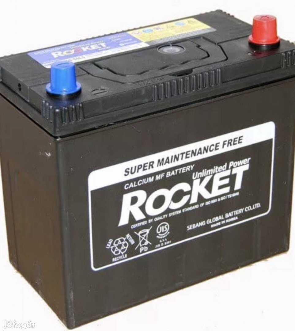 Rocket Japán Vékony Sarus 45ah J+ !