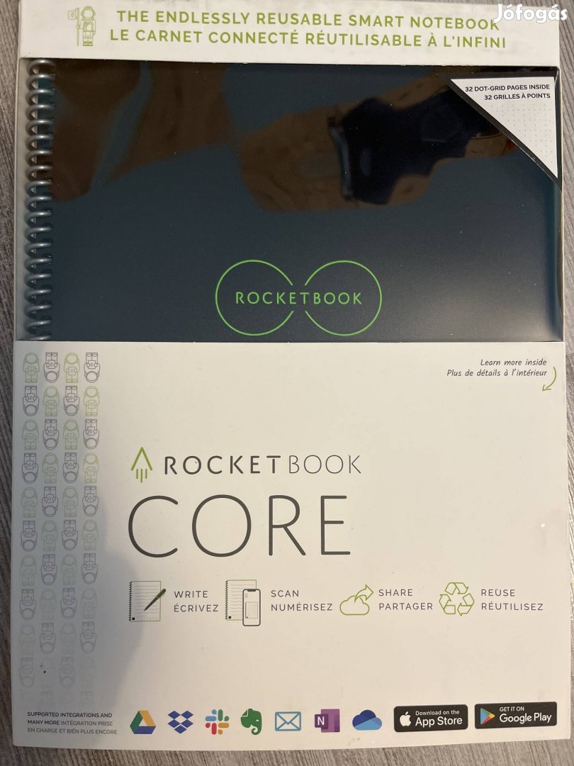 Rocketbook Core füzet eladó bontatlan csomagolással