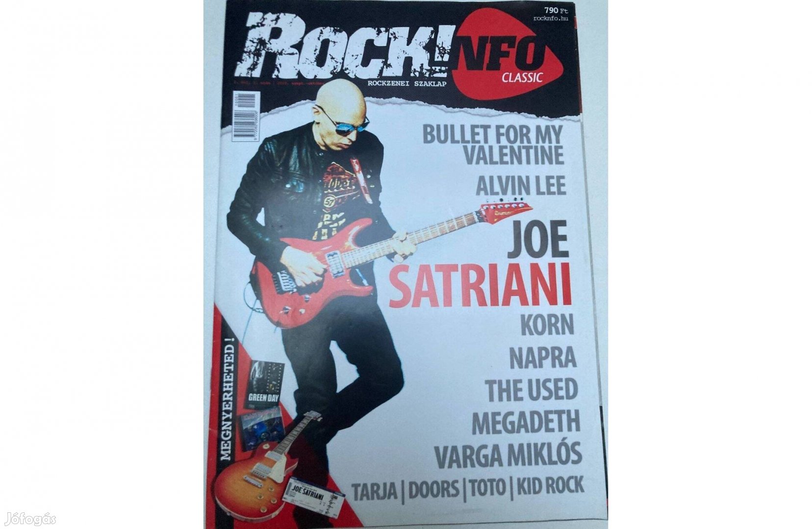 Rockinform 2010 szeptember Joe Satriani Korn Megadeth