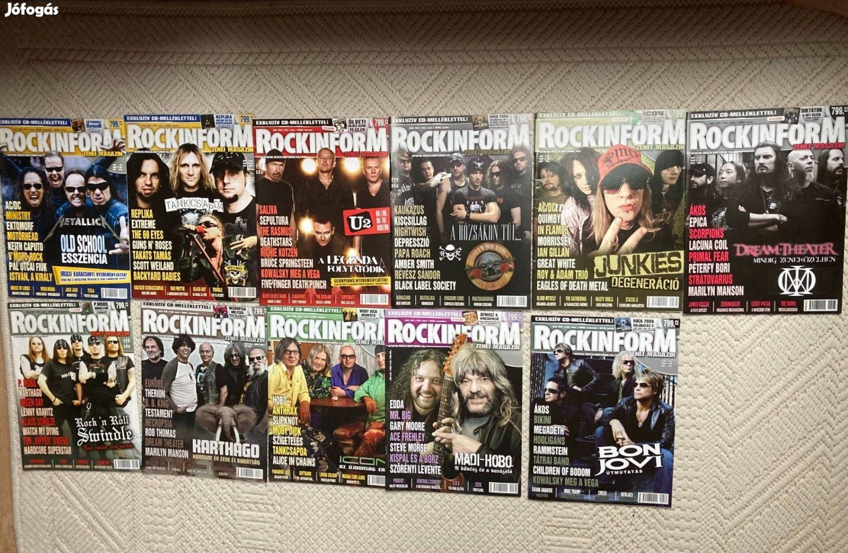 Rockinform évfolyamok