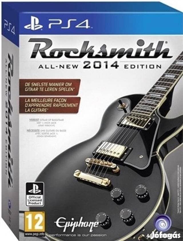 Rocksmith 2014 (With Real Tone Cable) PS4 játék