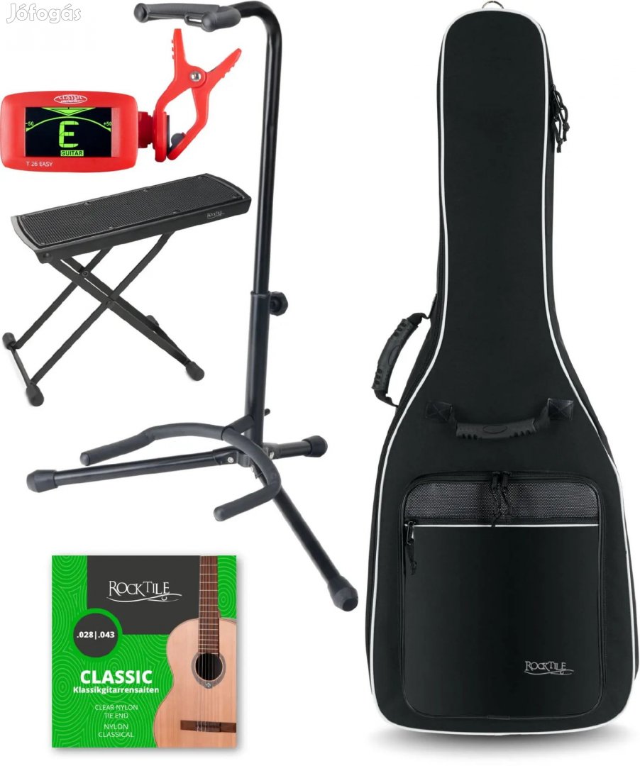 Rocktile 5-darabos Tartozékkészlet 3/4 & 7/8 Klasszikus Gitárhoz