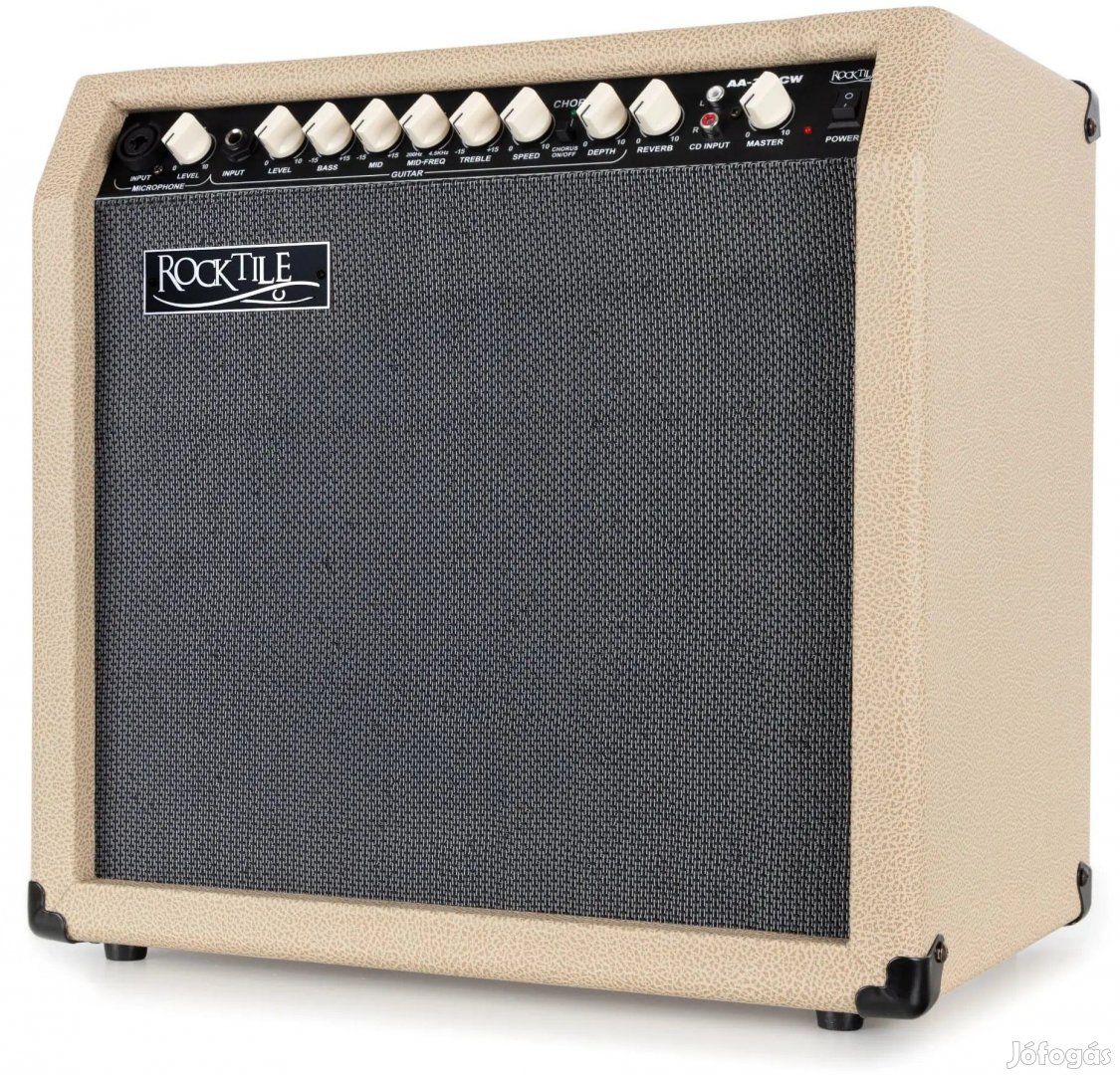 Rocktile AA-30 CW Eric Akusztikus Erősítő Krémszínű