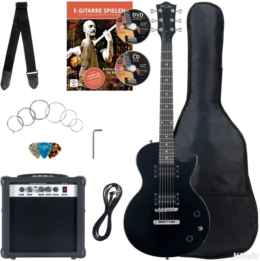 Rocktile Banger's Pack Egysávos Elektromos Gitár Készlet, 7 darabos