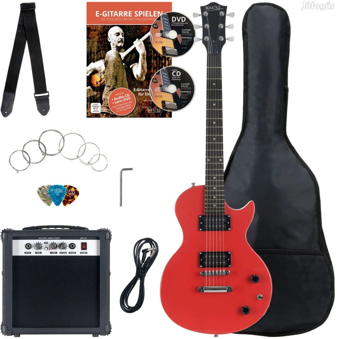Rocktile Banger's Pack Egysávos Elektromos Gitár Készlet, 7 darabos