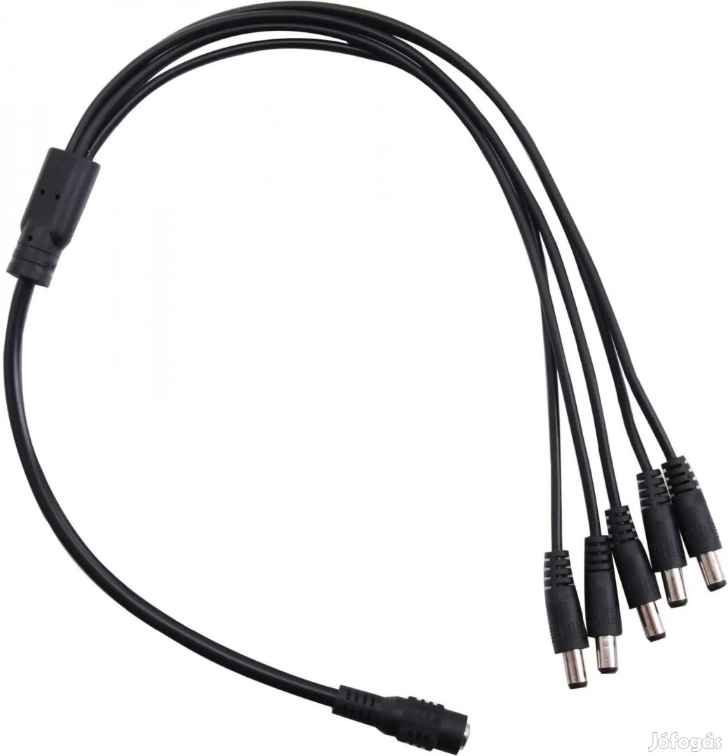 Rocktile DCL-05 csatlakozókábel effektpedálokhoz, akár 5 lábeffekthez