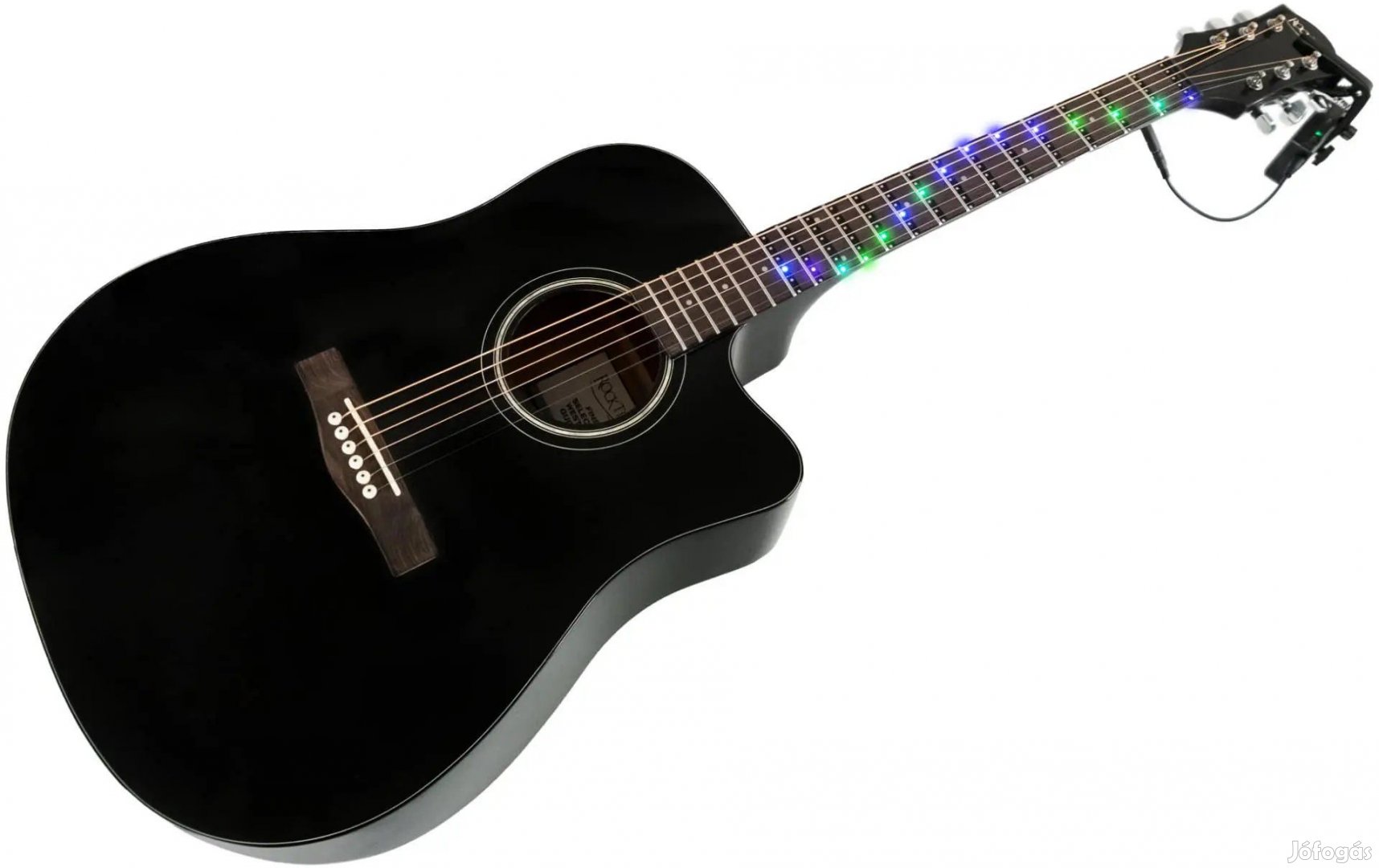 Rocktile D-60CE Akusztikus Gitár Gitártrénerrel