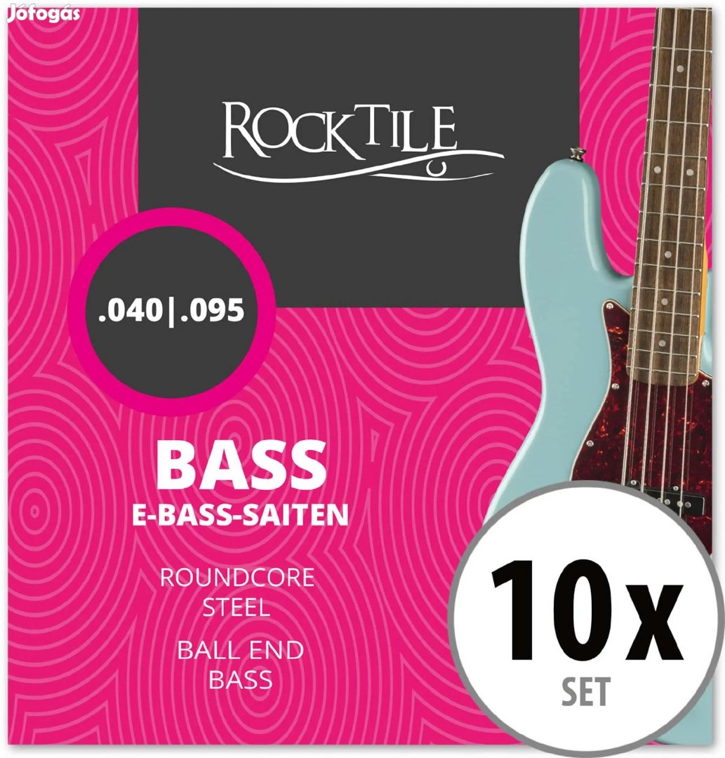 Rocktile E-Basszus Húrok 10 csomag