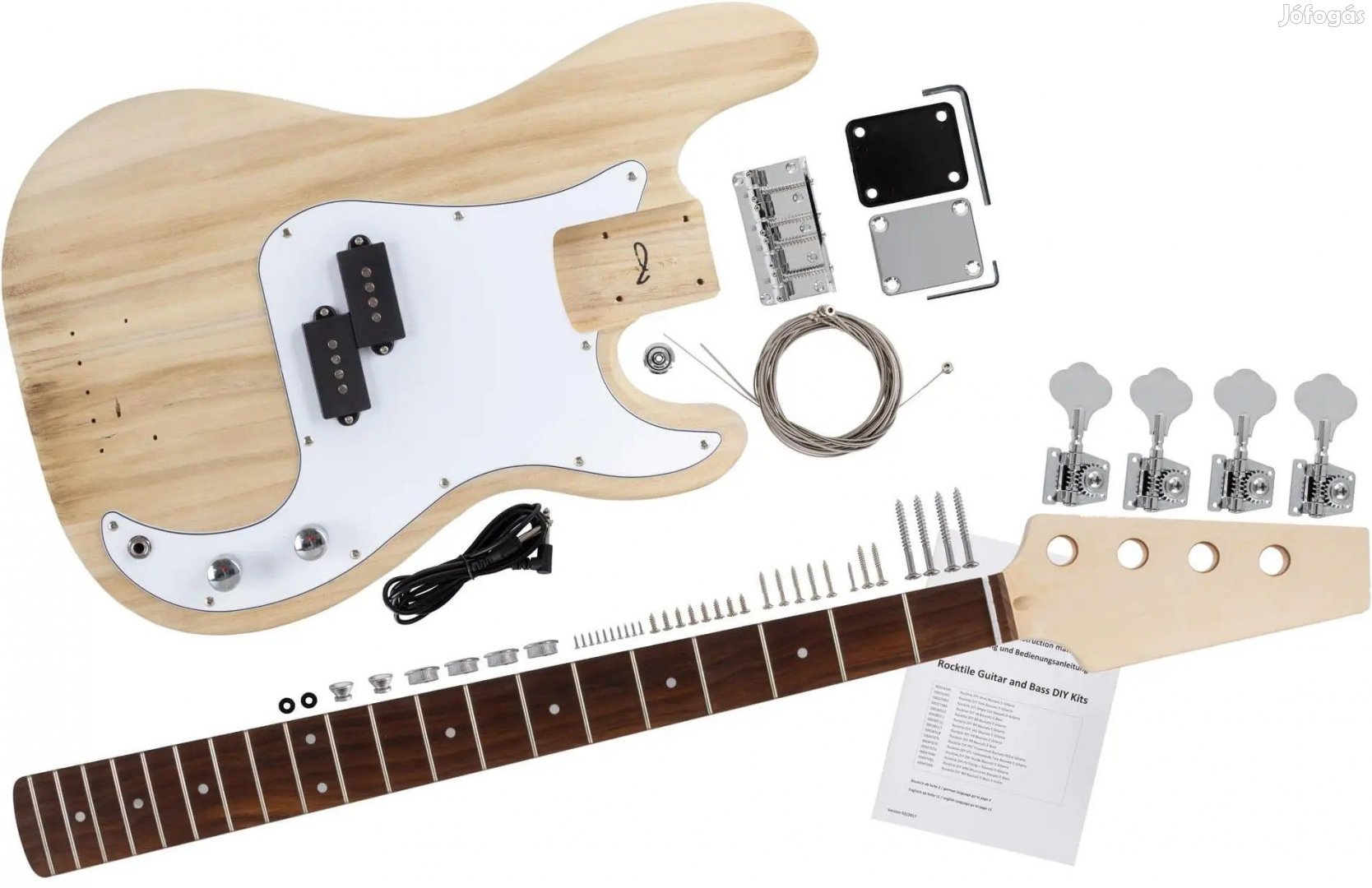 Rocktile Elektromos Basszus PB Stílusú Építőkészlet