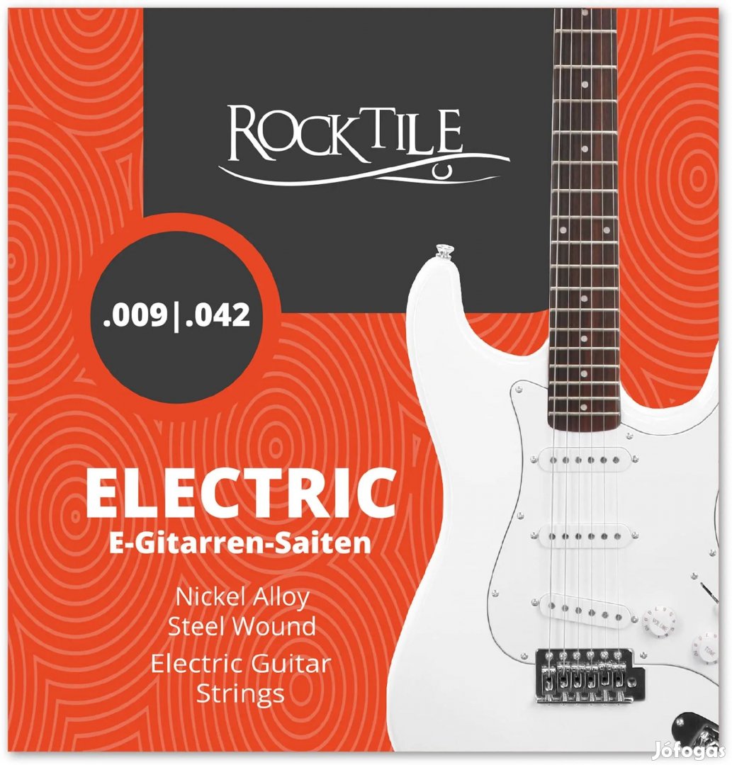 Rocktile Elektromos Gitár Húrok Extra Könnyű 6 Húr