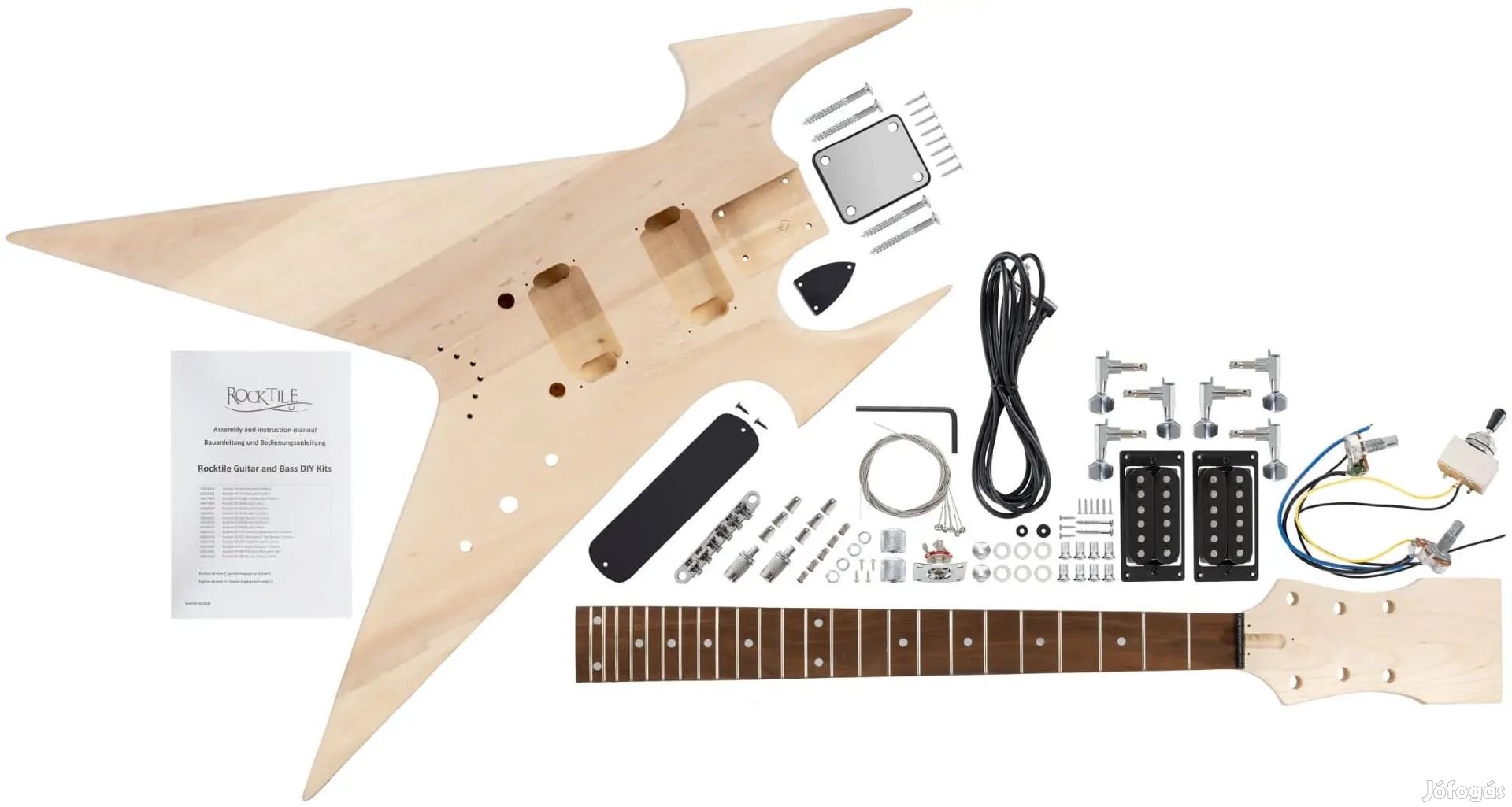 Rocktile Elektromos Gitár Kit ZW Stílus