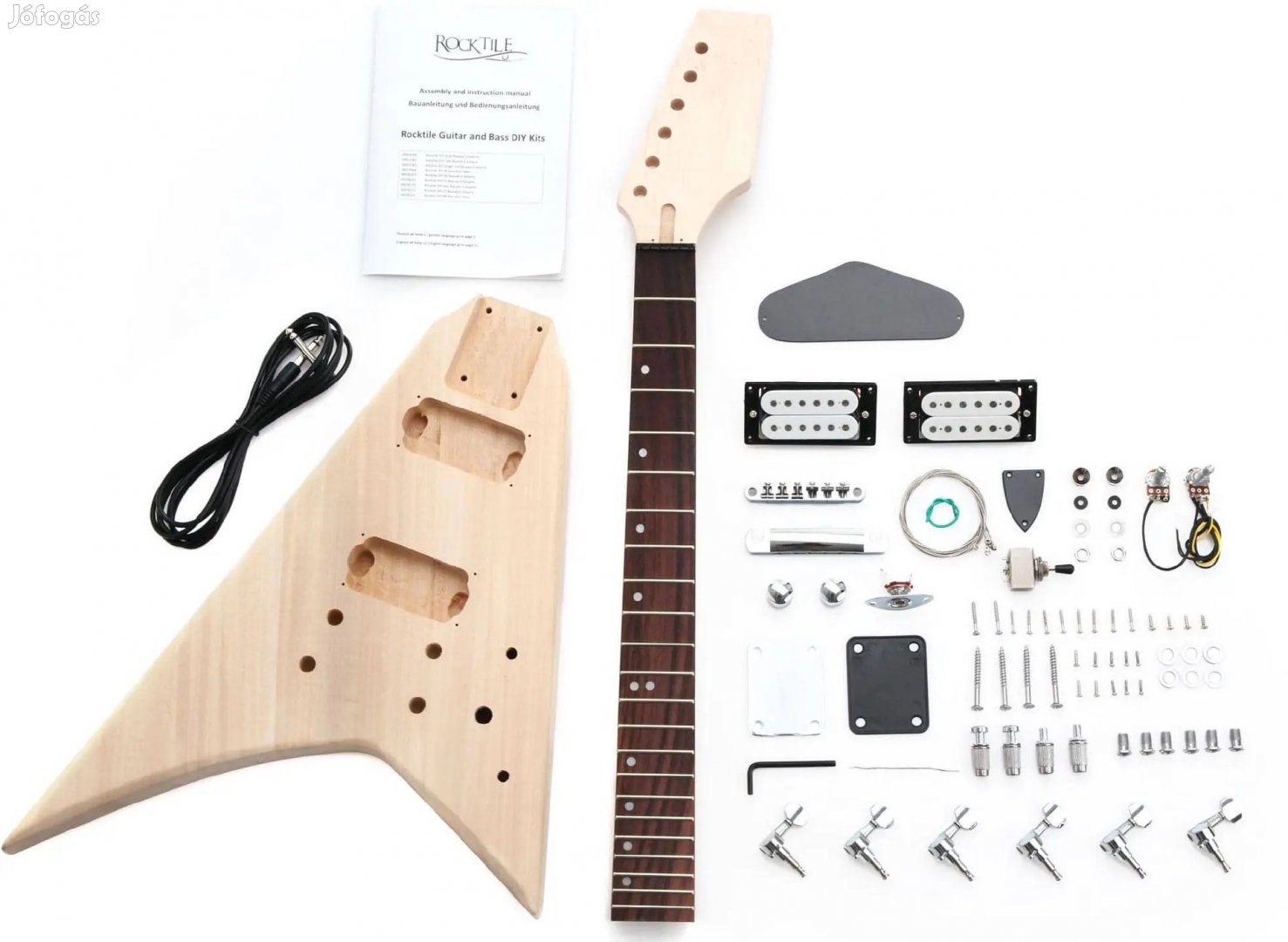 Rocktile Elektromos Gitár RR Stílusú Építőkészlet