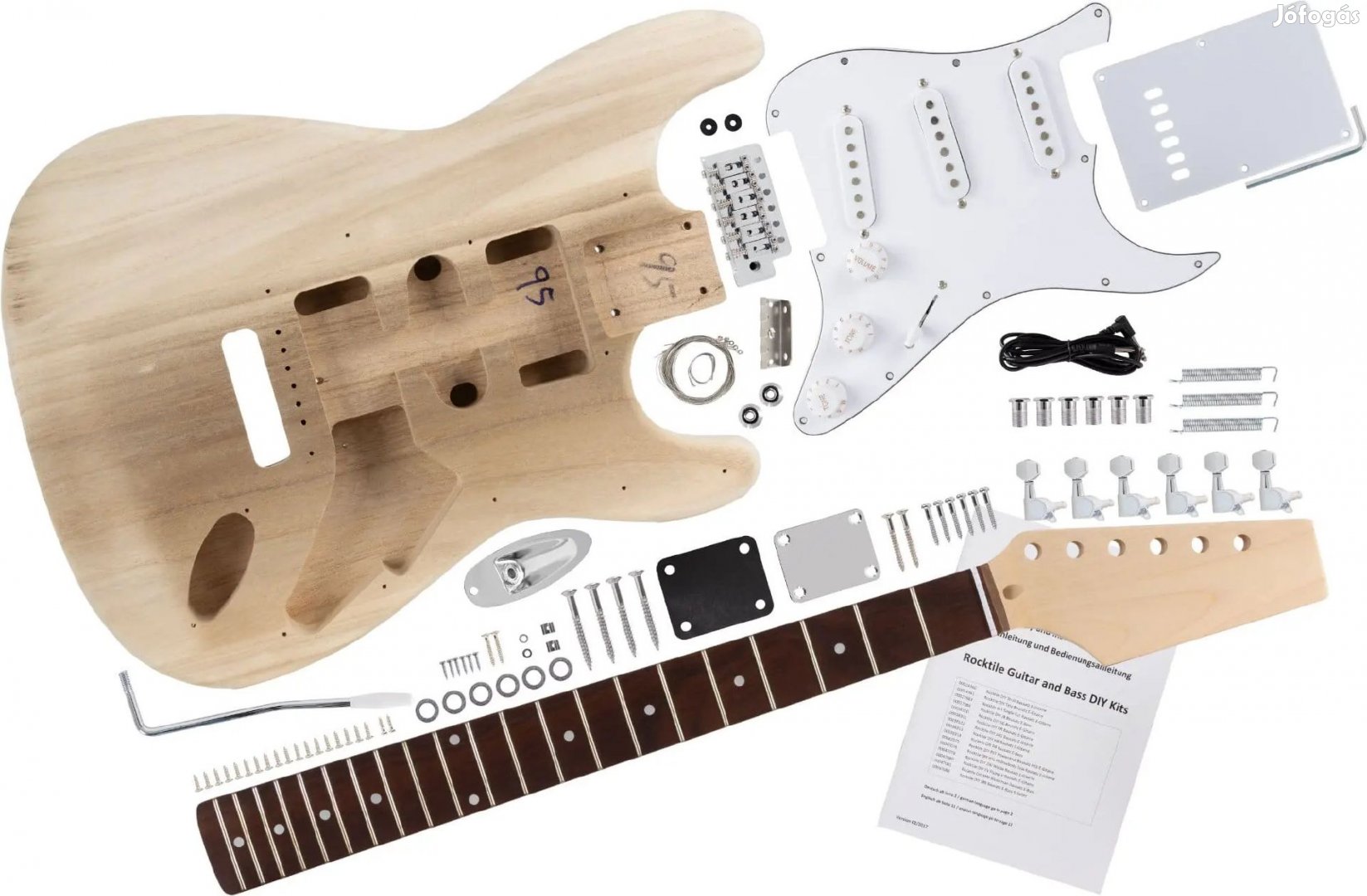 Rocktile Elektromos Gitár SZETT ST Stílus