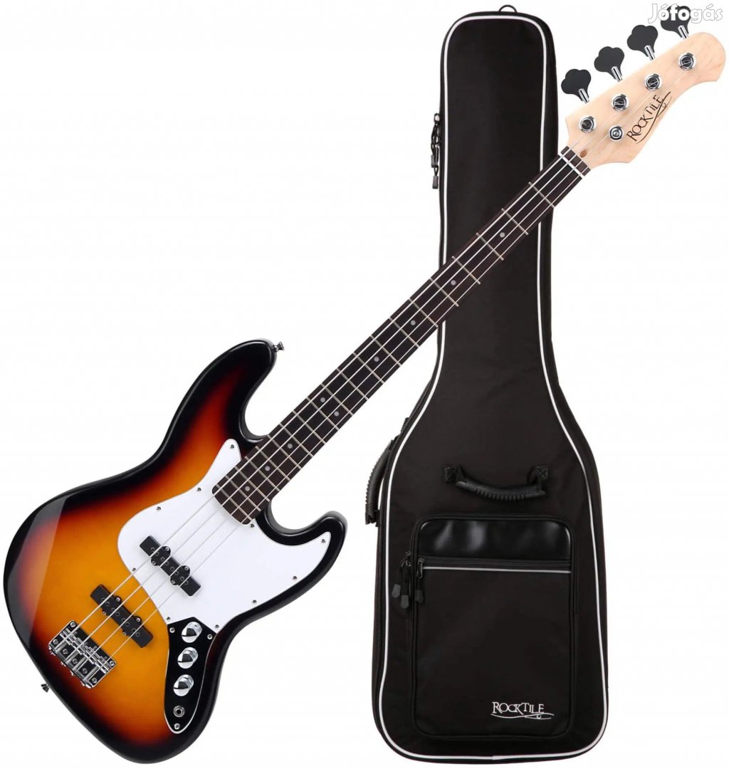 Rocktile Fatboy II SB Elektromos Basszusgitár Napkitörés Szett