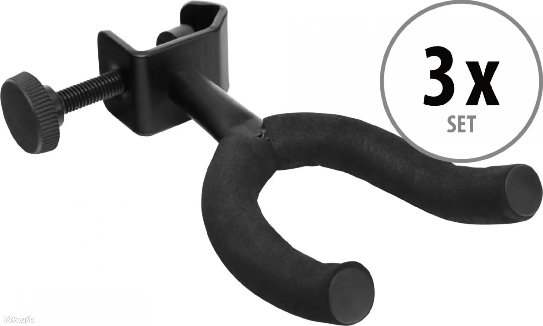 Rocktile GHMS-10 gitárállvány mikrofonállványhoz 3 db-os szett