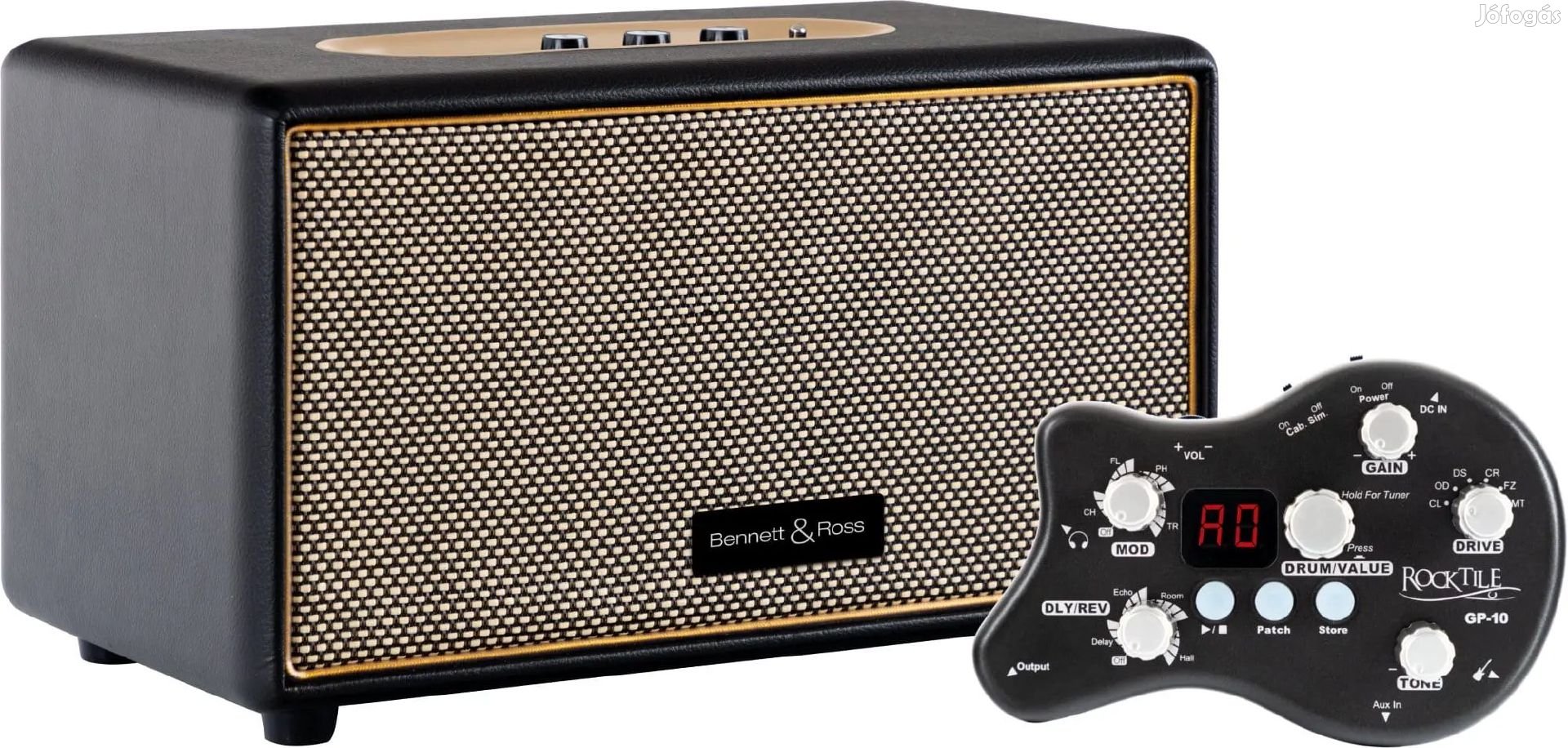 Rocktile GP-10 / BB-860BK gitár erősítő szett