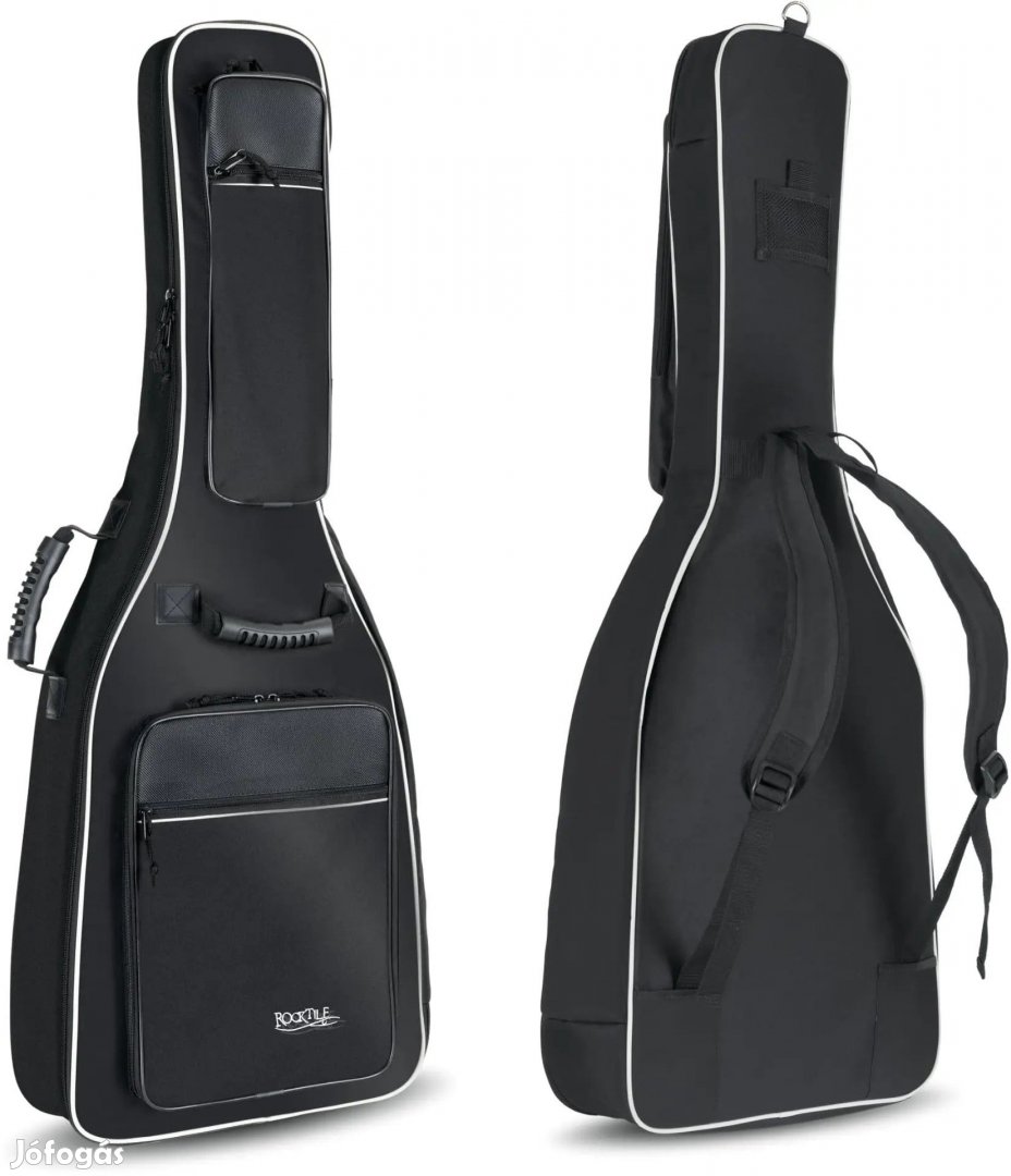 Rocktile Klasszikus Gitár Tok Deluxe, Párnázott + Hátizsák Pántokkal,