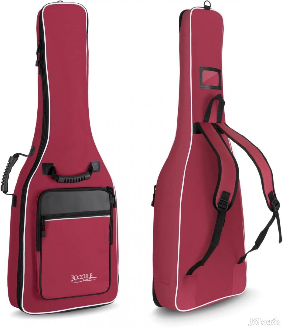 Rocktile Klasszikus Gitár Tok Párnázott, Bordó