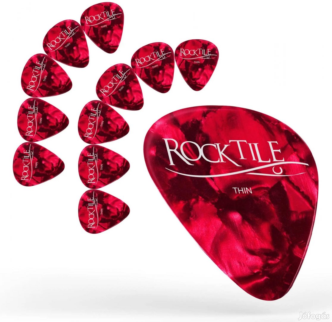 Rocktile Pengetők 12 darab Piros Vékony