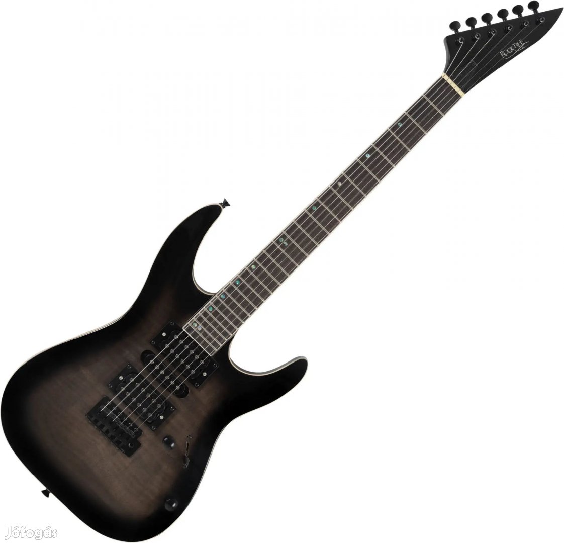Rocktile Pro J150-TB elektromos gitár átlátszó fekete
