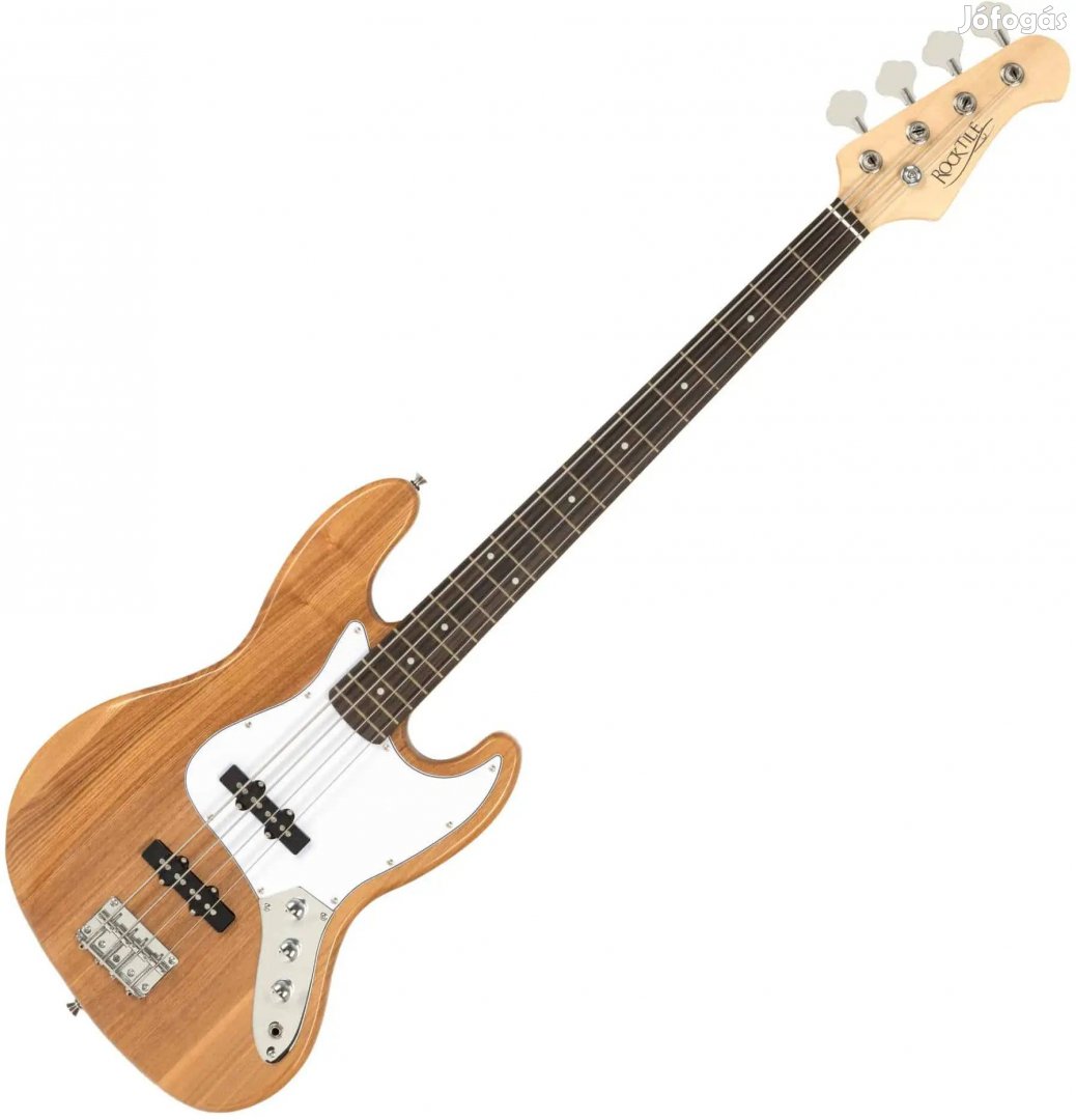 Rocktile Pro JB-30PR kőrisfa elektromos basszusgitár természetes
