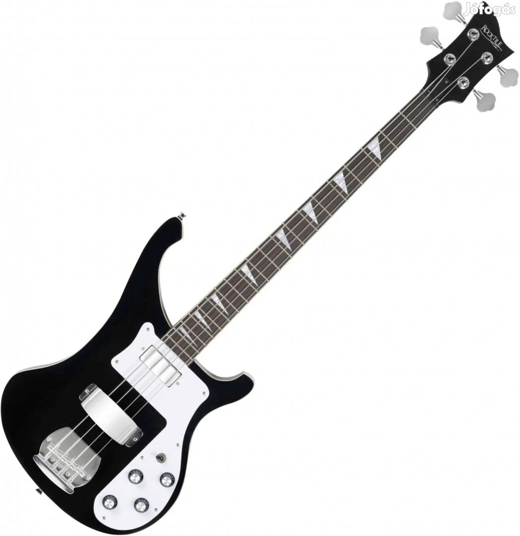 Rocktile Pro RB-400B Blackbird Elektromos Basszusgitár, Fekete
