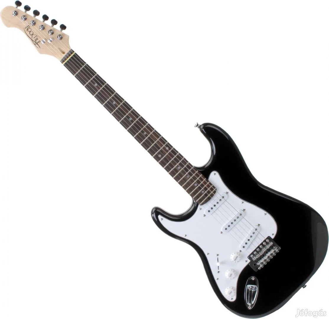 Rocktile Pro ST3-BK-L Balkezes Elektromos Gitár Fekete