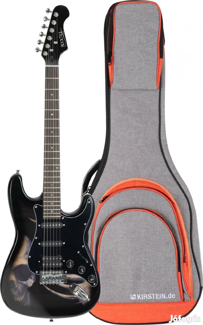 Rocktile Pro ST60-SK elektromos gitár koponya dizájn