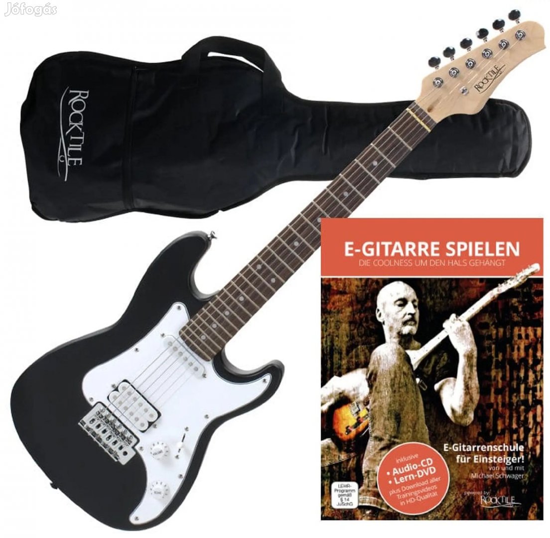 Rocktile Sphere Junior elektromos gitár 3/4 fekete