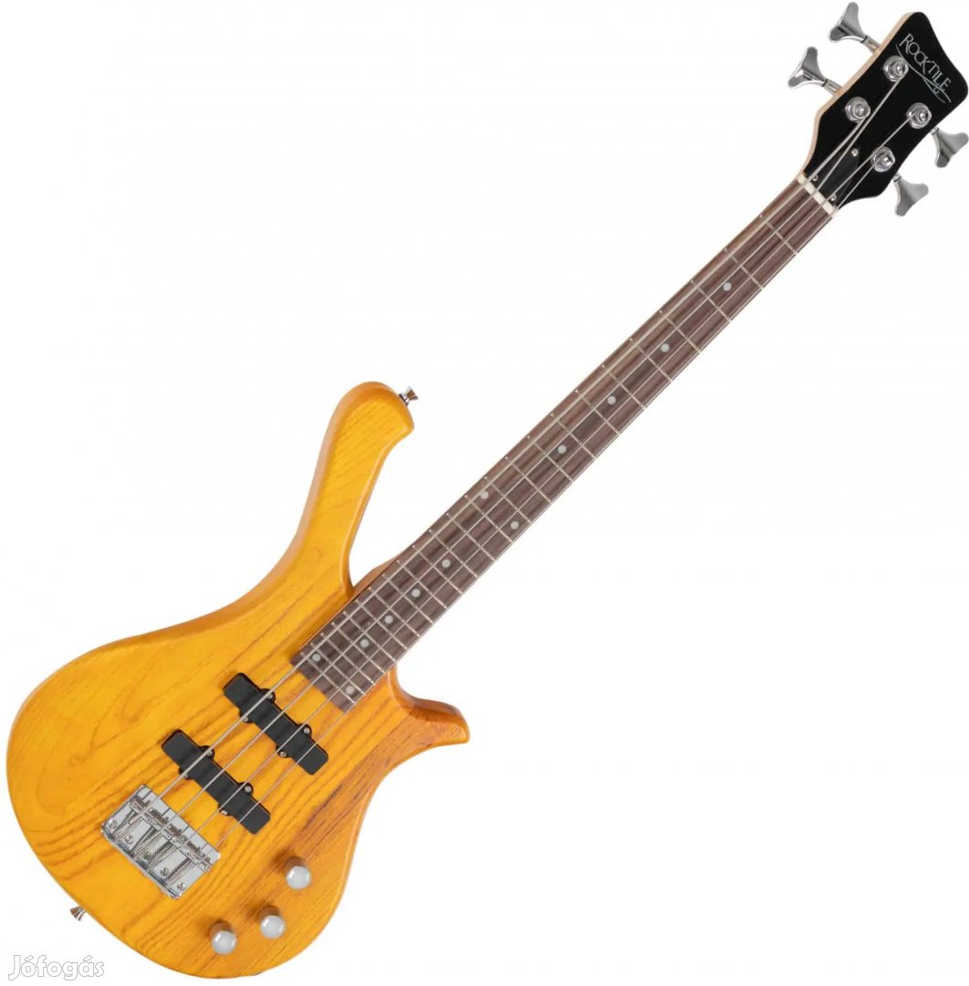 Rocktile TB-4 NHS Traveler elektromos basszusgitár, természetes méz