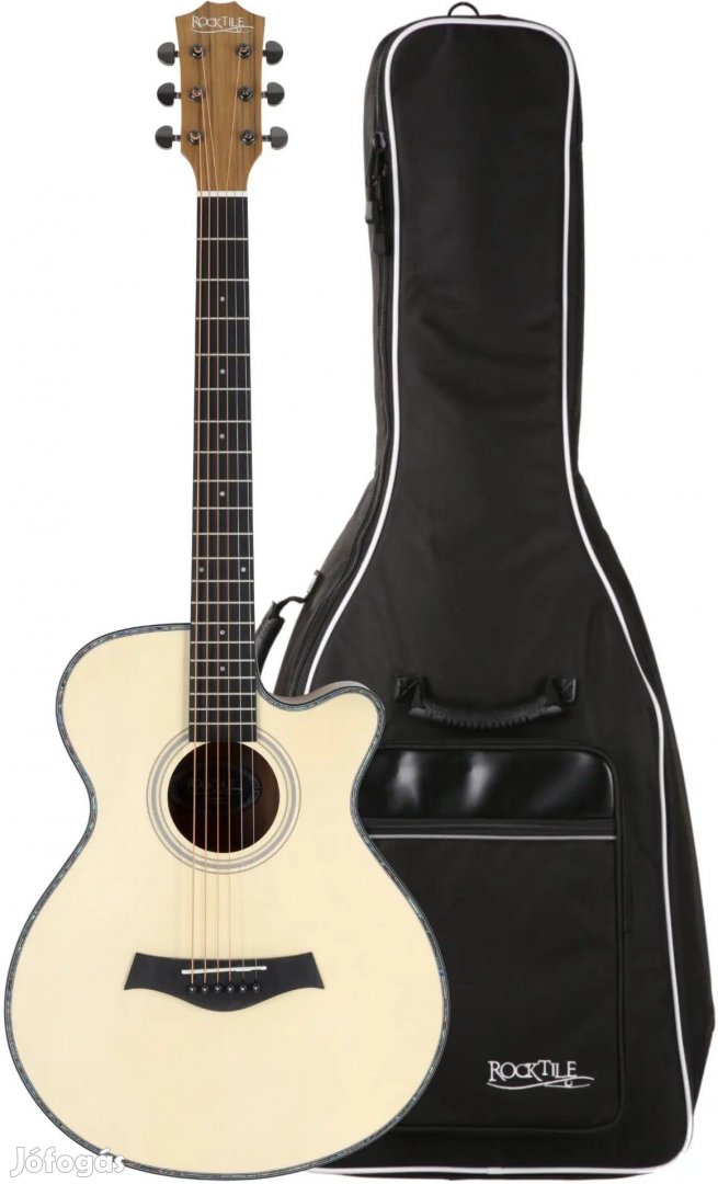 Rocktile WSC-100C NT Akusztikus Gitár Szett Gig Táskával